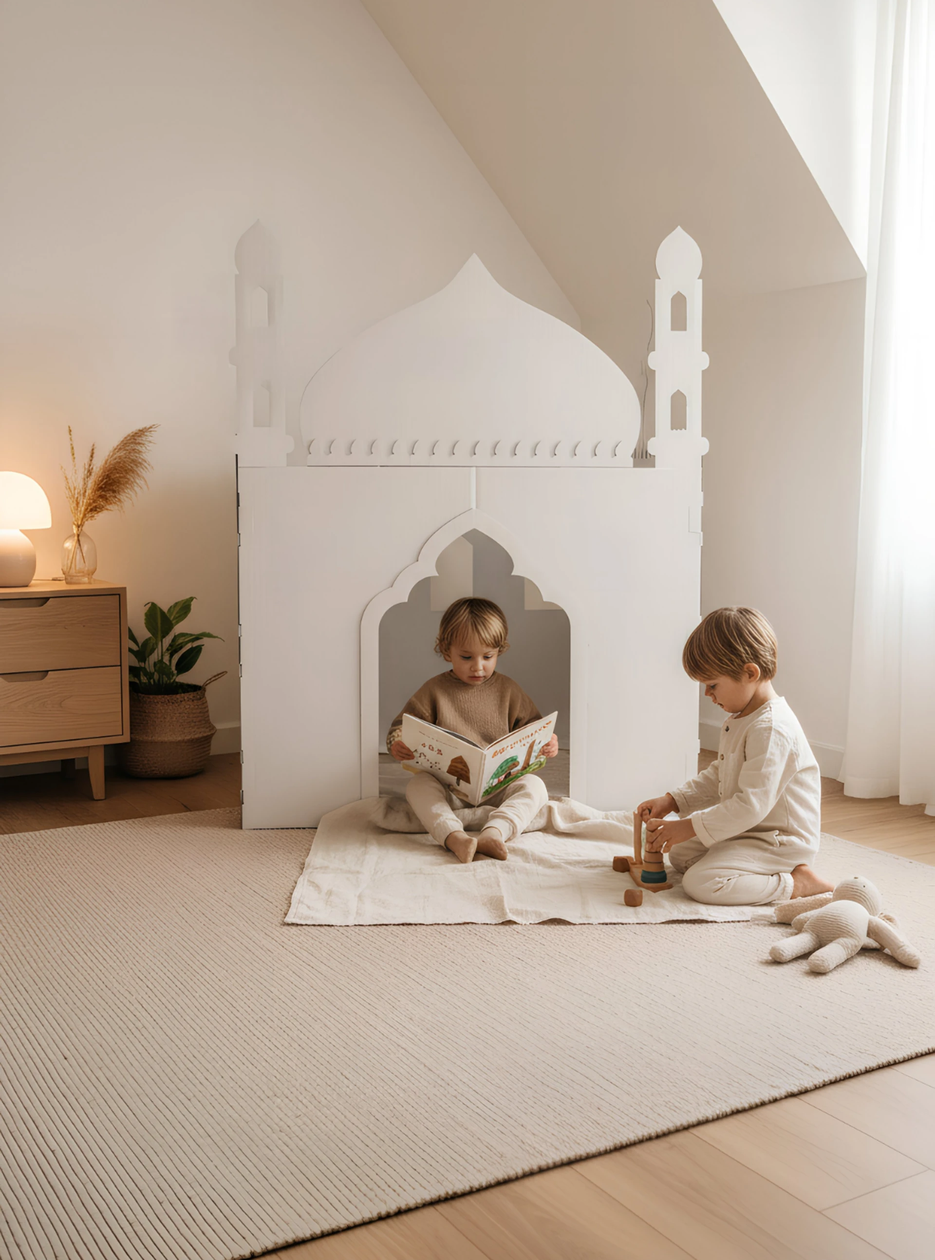 enfants jouant dans mon petit palais