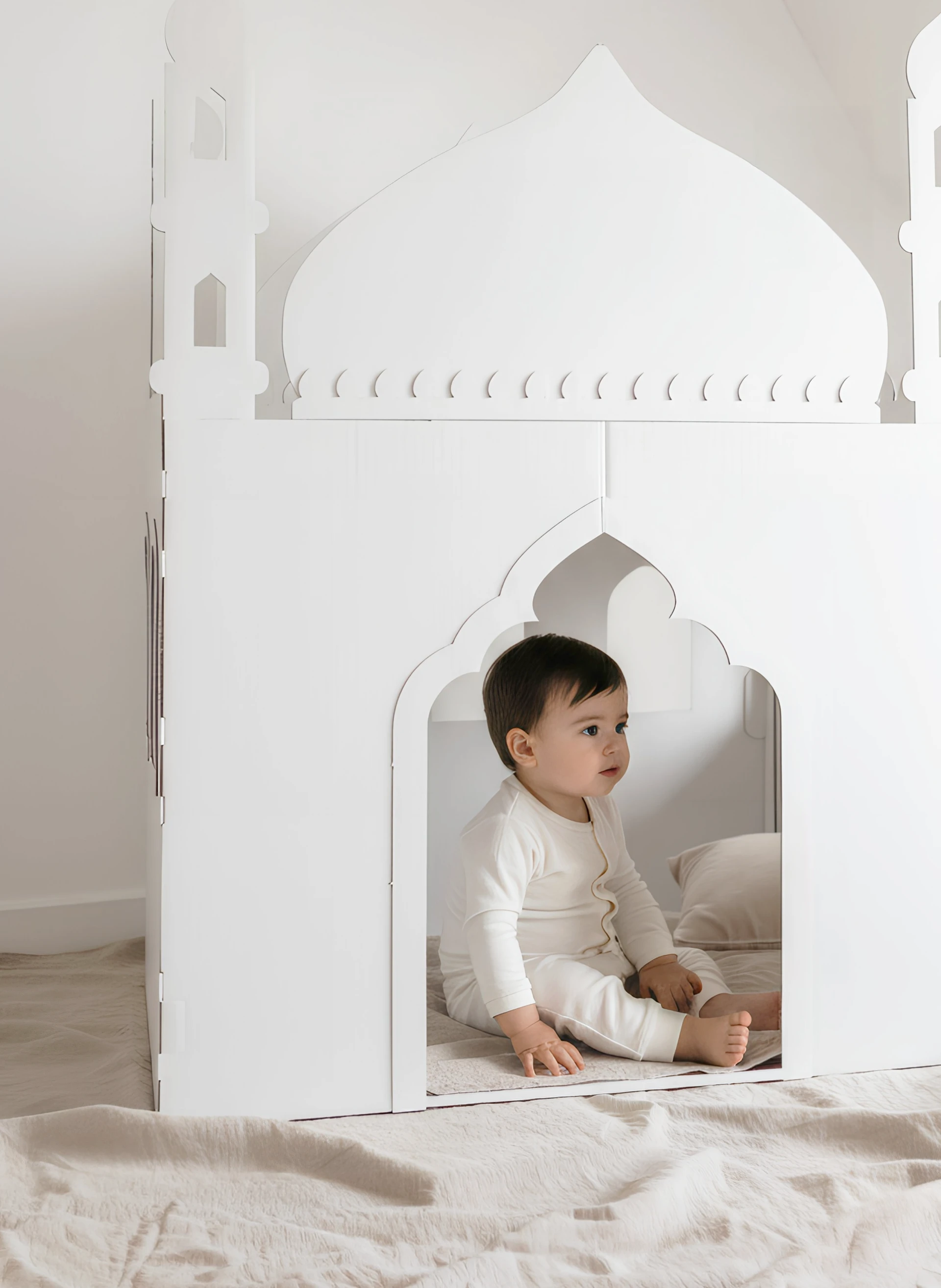 mon petit palais avec un enfant dedans